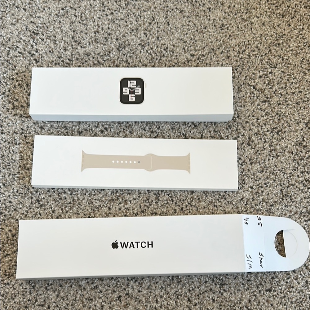 Apple Watch beige Band Set